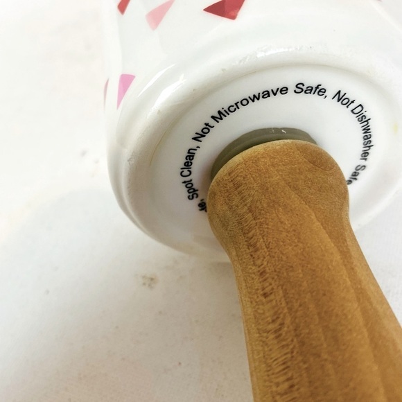 Ceramic Multi Color Triangle Confetti Rolling Pin 17.5” - Picture 11 of 11